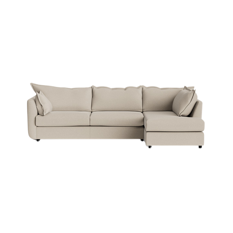 Dorchester Fabric High Back Cushions Large Right Hand Corner Sofa