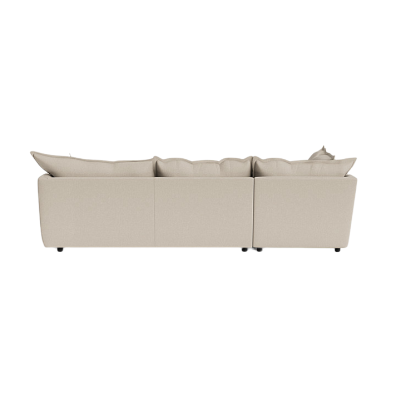 Dorchester Fabric High Back Cushions Large Left Hand Corner Sofa