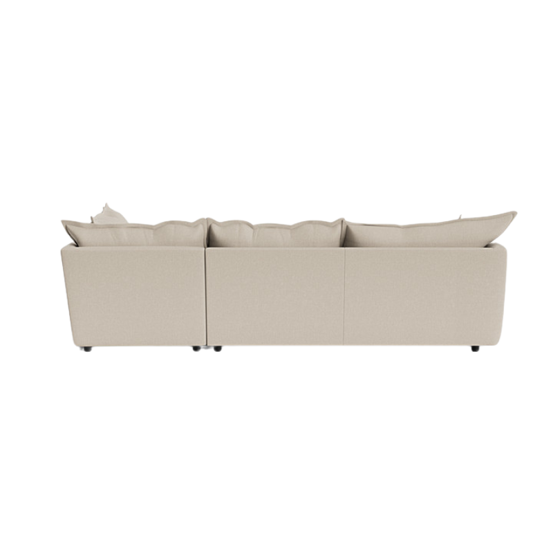Dorchester Fabric High Back Cushions Large Right Hand Corner Sofa