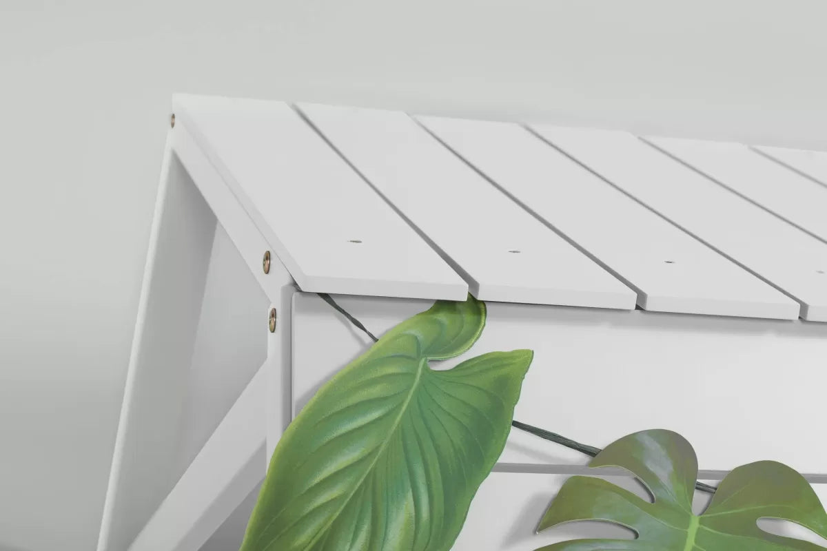 Adventure White Bunk Bed + 2 Single Air Mattresses