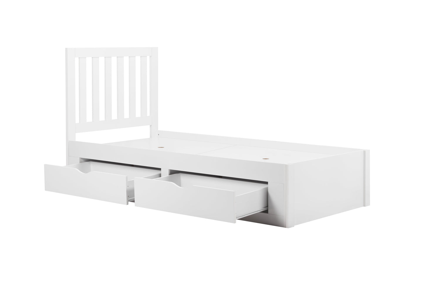 Appleby White Single Bed
