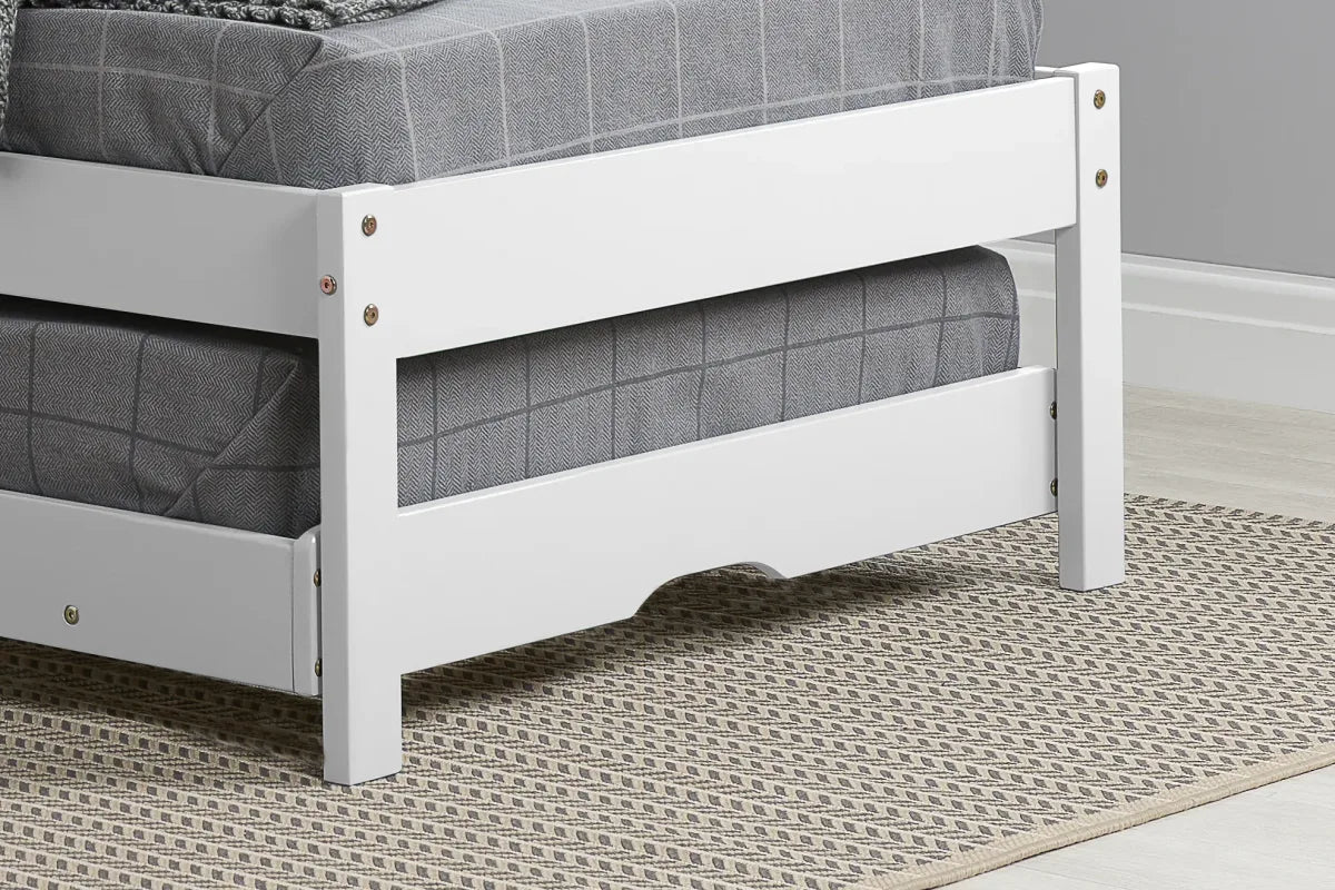 Buxton Guest Bed White + 2 Single Air Mattresses