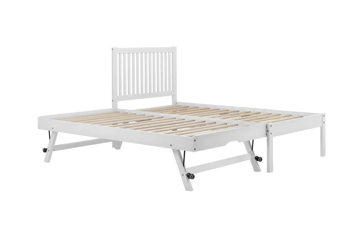 Buxton Guest Bed White + 2 Single Air Mattresses