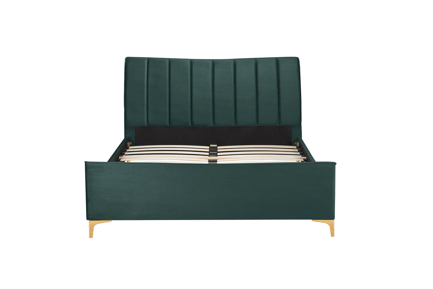 Clover Green Fabric King Bed