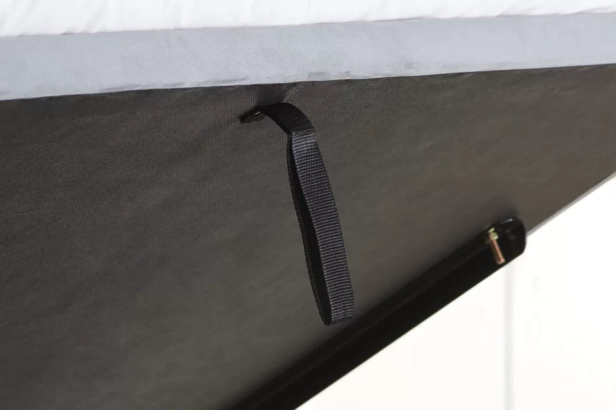 Cologn Grey Ottoman King Bed