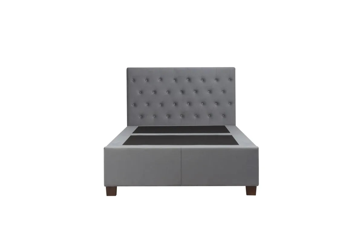 Cologn Grey Ottoman King Bed