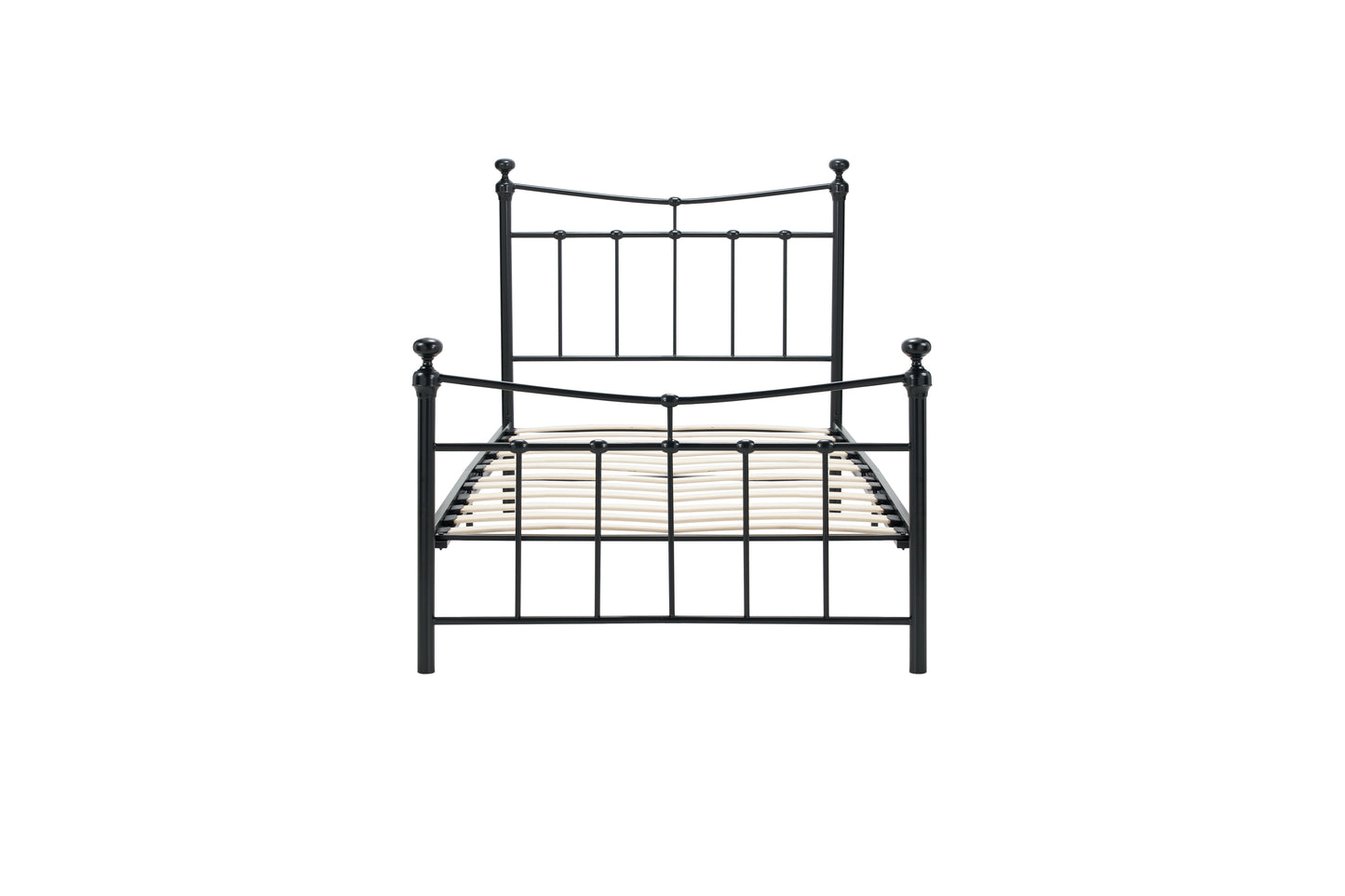 Emily Black Metal Double Bed