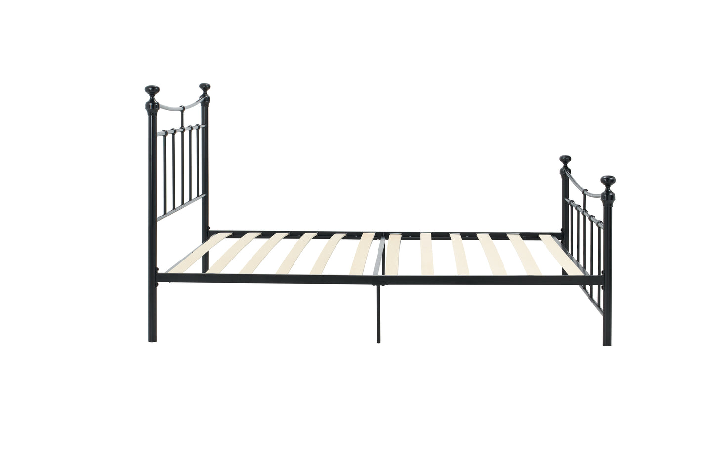 Emily Black Metal Double Bed