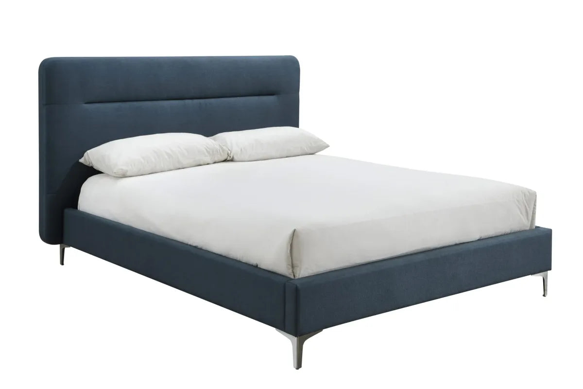 Finn Steel Blue King Bed