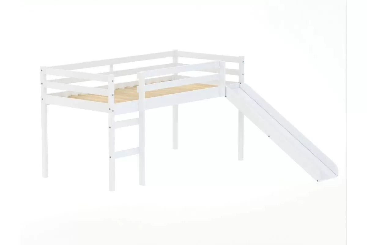 Frankie Midi Sleeper White With Slide+ Single Air Mattress