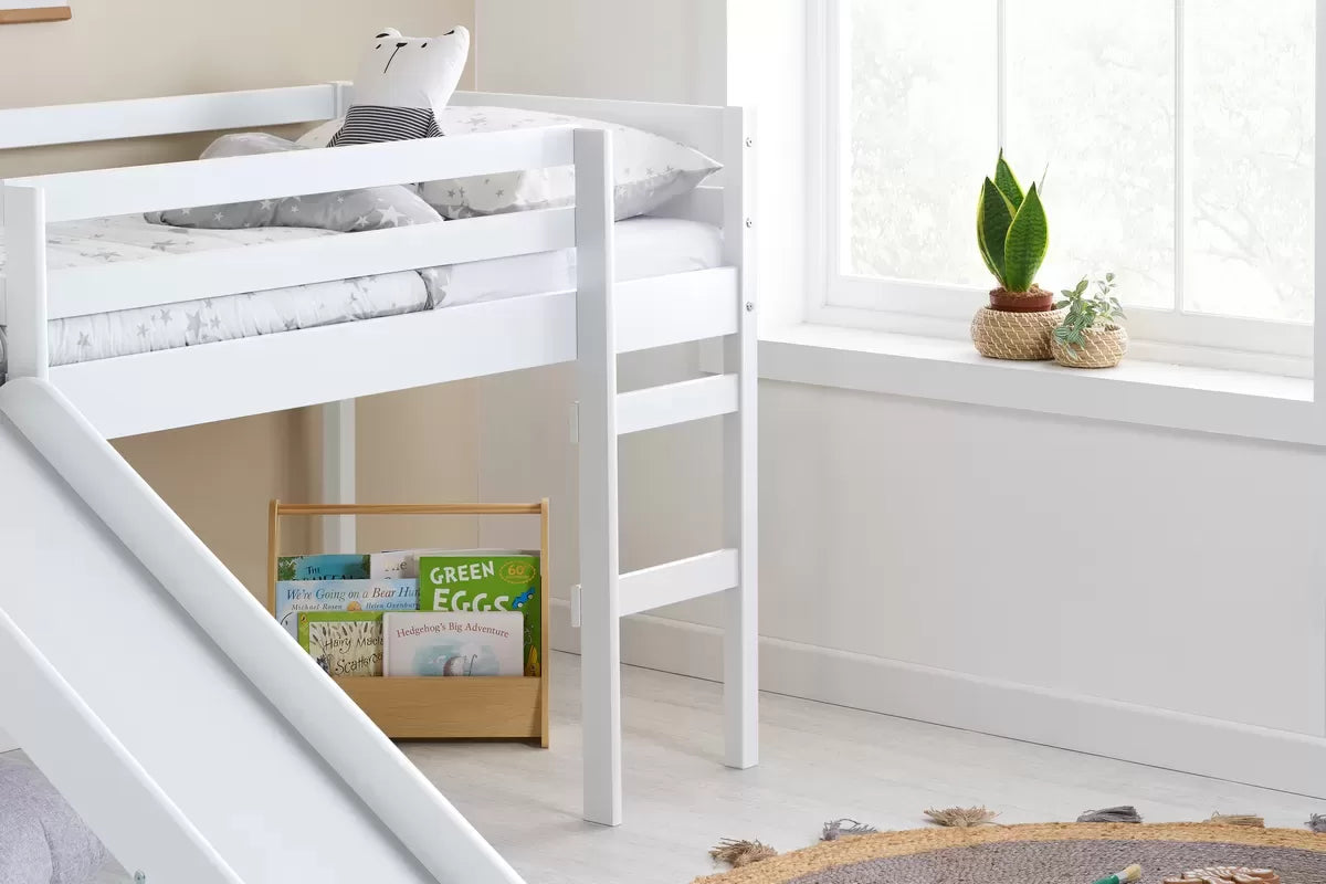 Frankie Midi Sleeper White With Slide+ Single Air Mattress