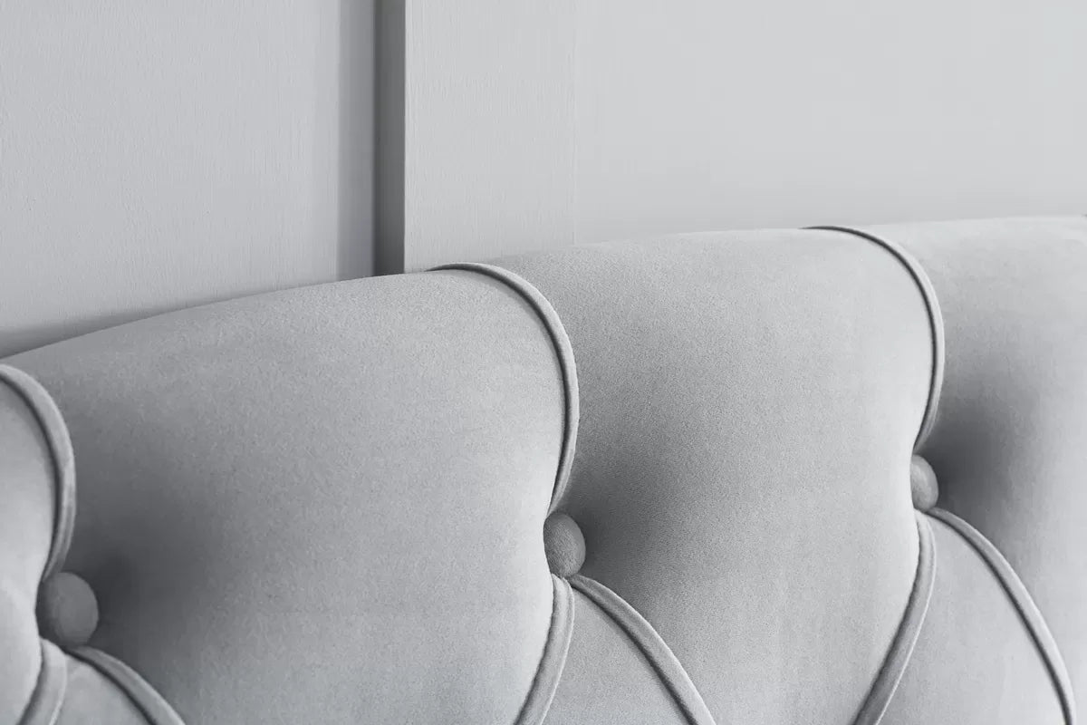 Hope Grey Fabric Storage King Bed