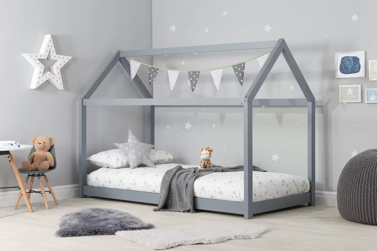 House Grey Bed