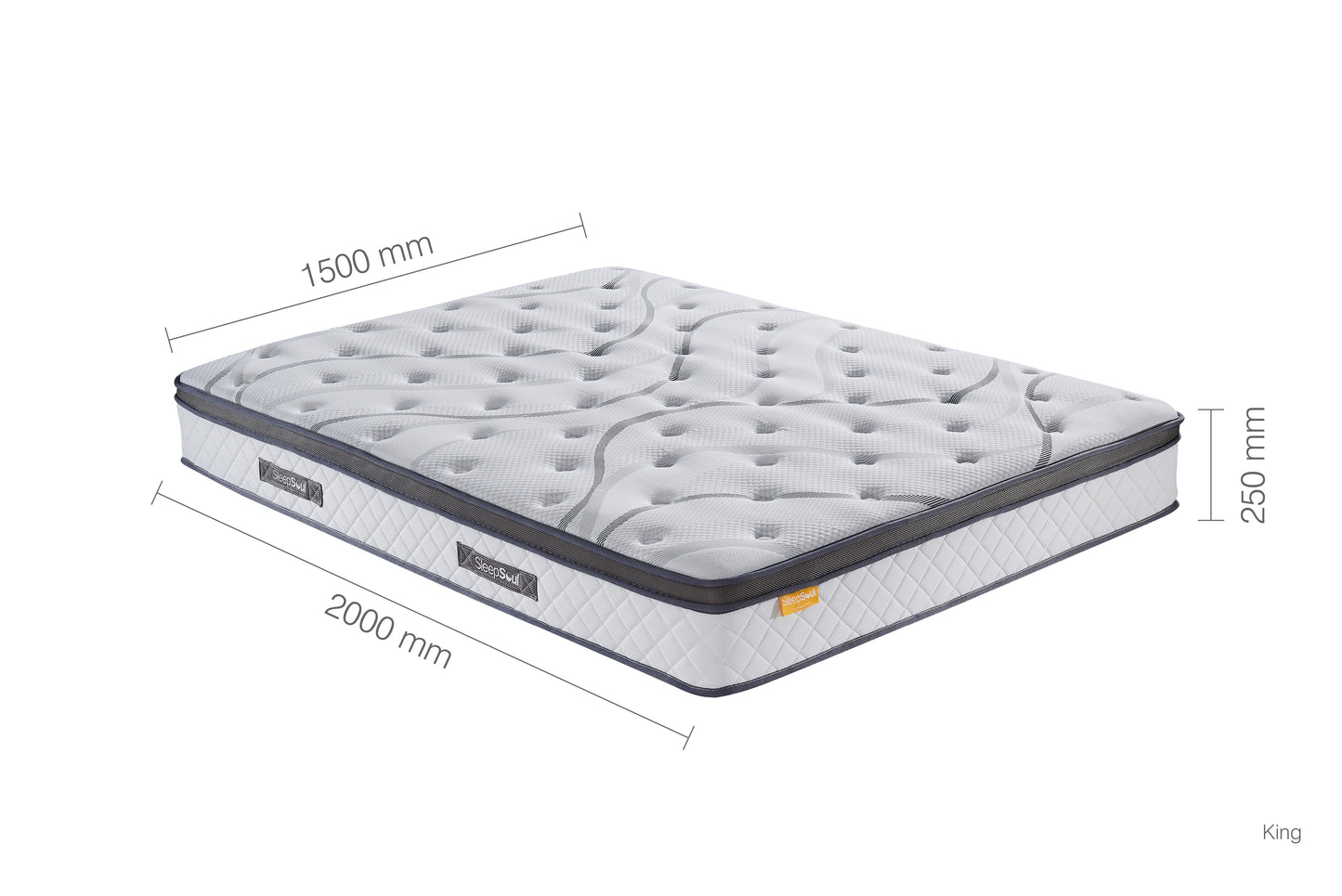Heaven 1000 Pocket Sprung Coolgel King Mattress
