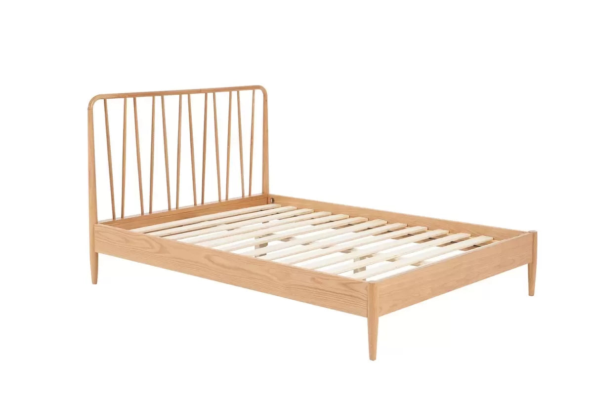 Jesper Oak Double Bed