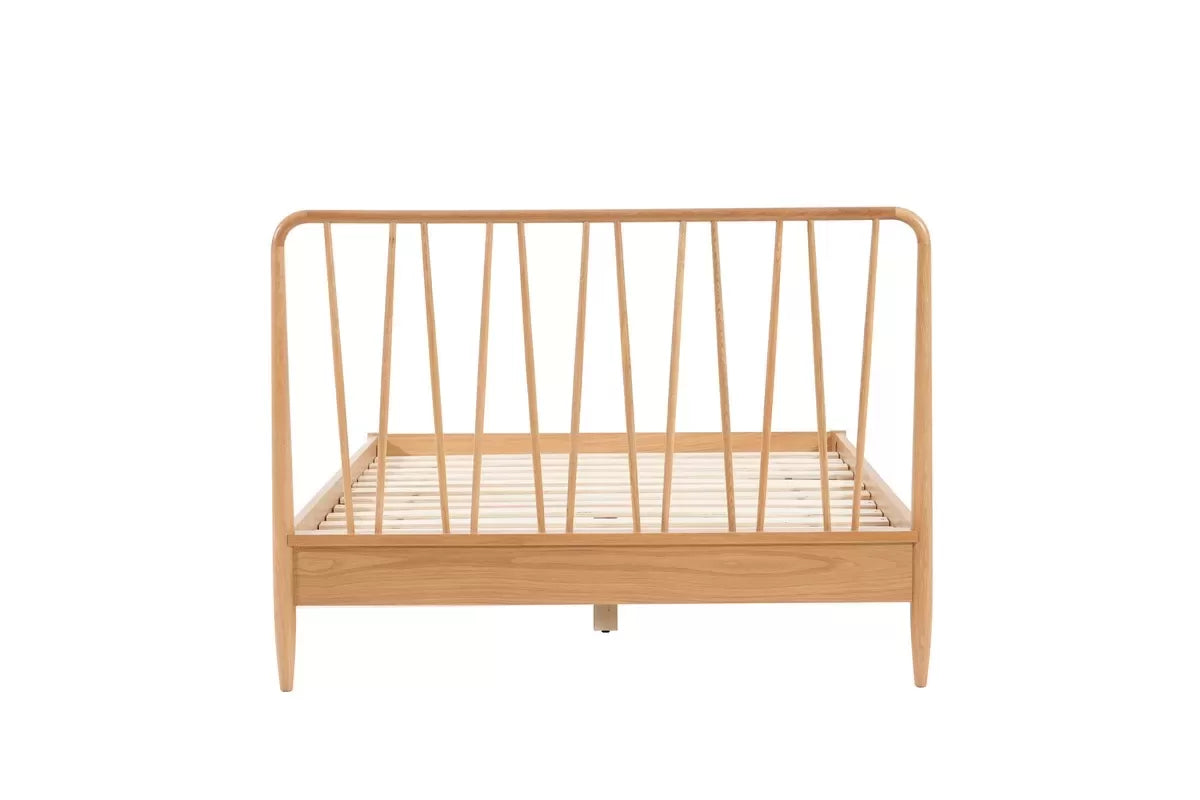Jesper Oak Double Bed