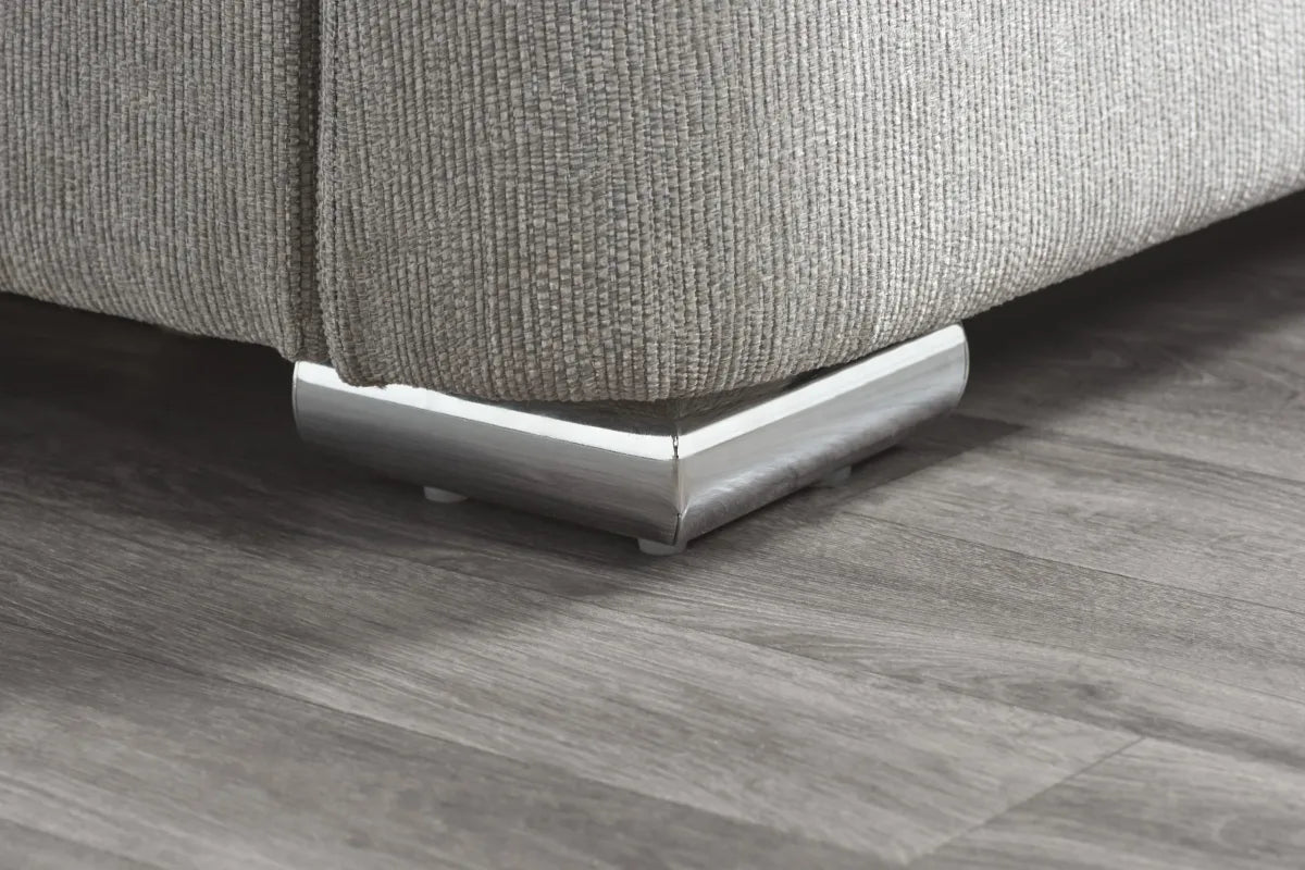 Mayfair Grey Fabric Storage King Bed
