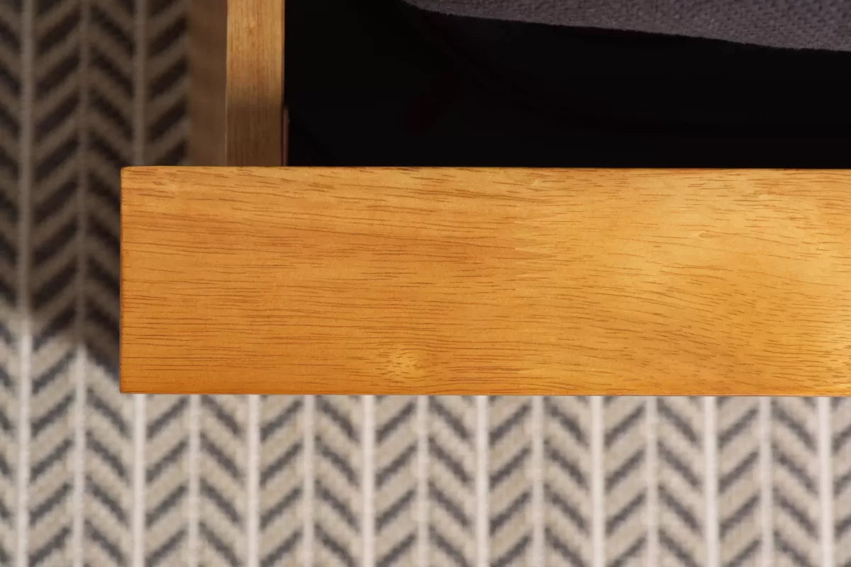 Pheonix Oak Ottoman Double Bed