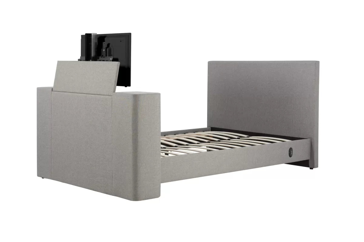 Plaza Grey King TV Bed
