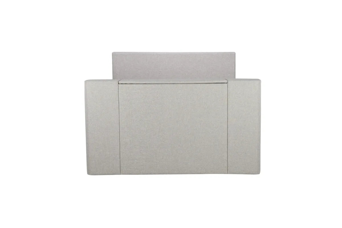 Plaza Grey King TV Bed