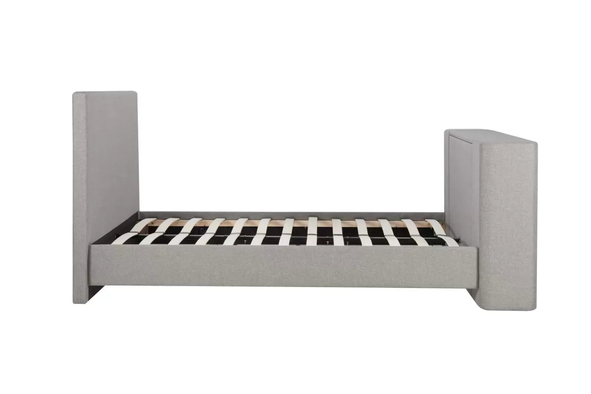 Plaza Grey King TV Bed