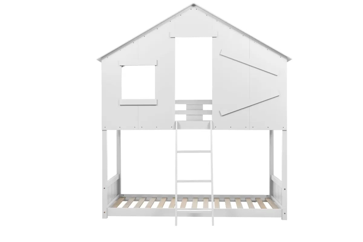 Safari White Bunk Bed