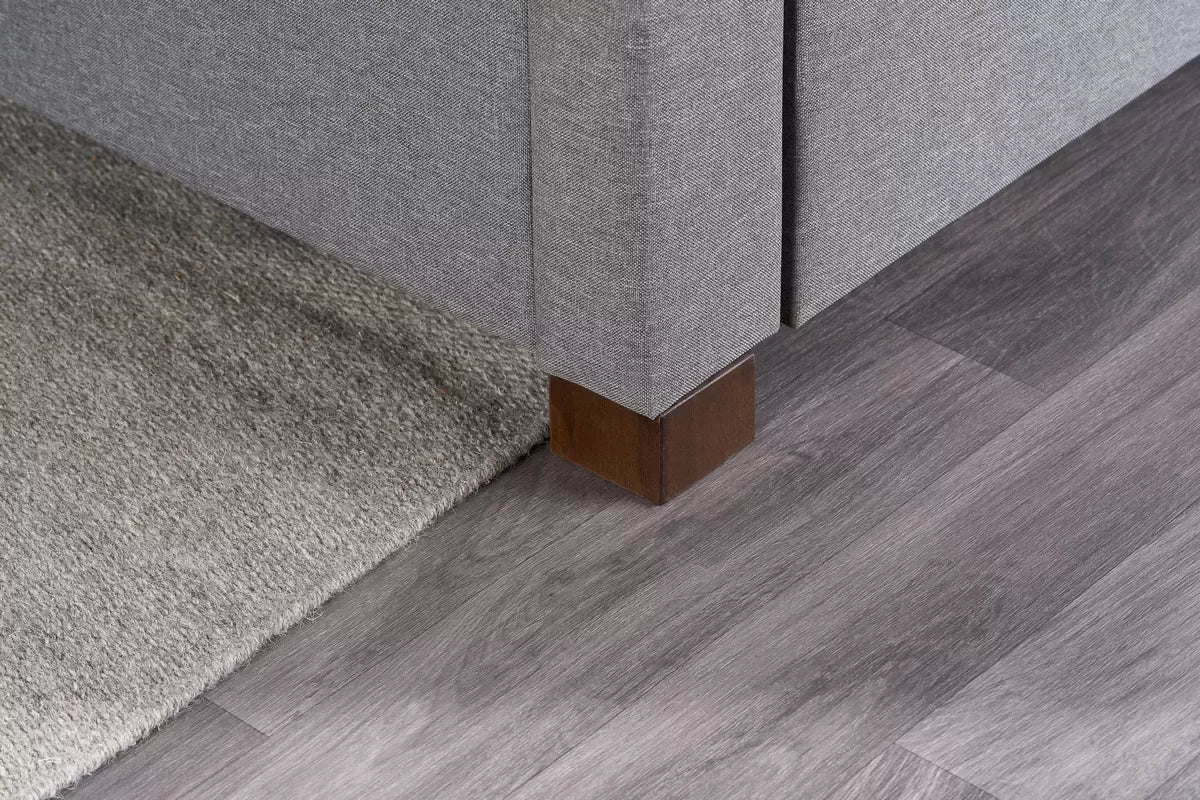 Shelby Grey Storage King Bed