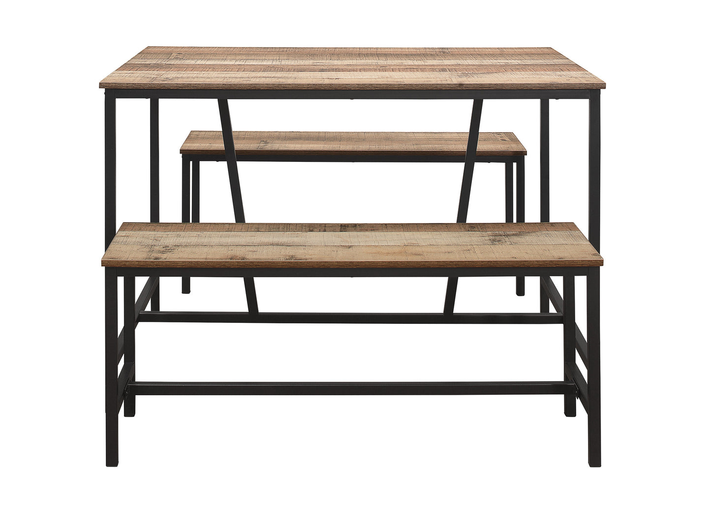 Urban Dinning Table & Bench Set