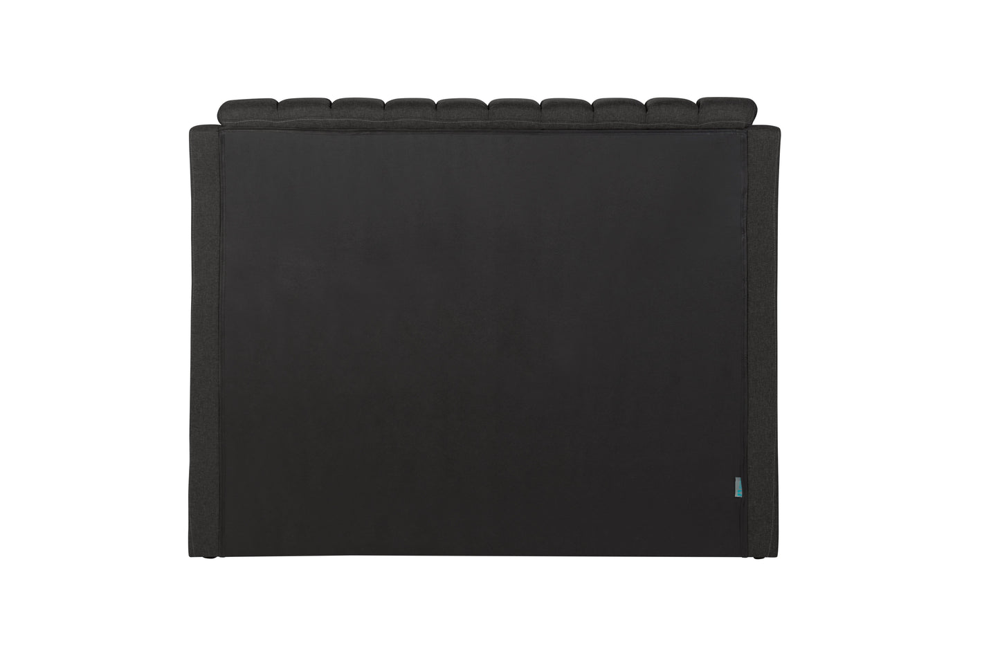 Valentino Charcoal Storage Double Bed