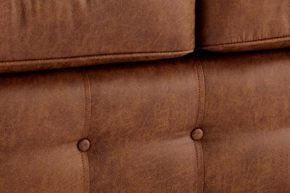 Uppingham Tan Suede 3 Seater Sofa