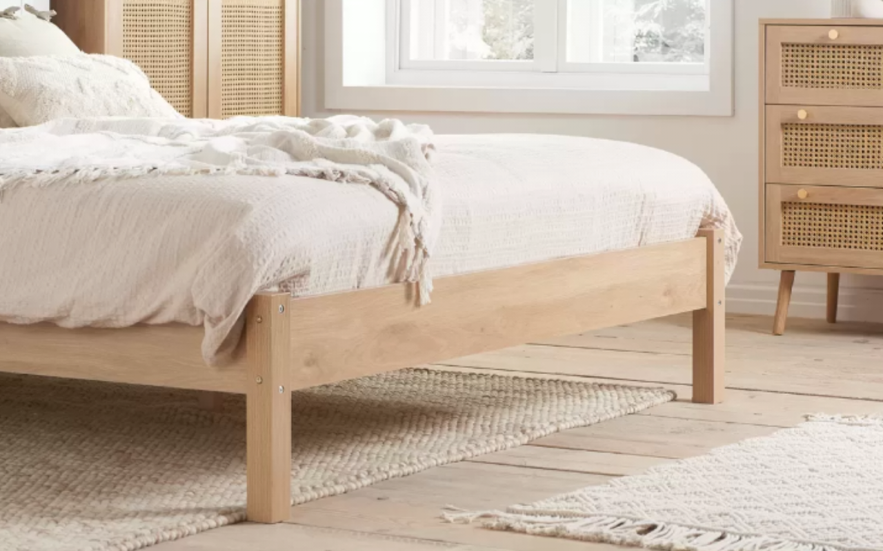 Croxley Ornate Rattan Bed