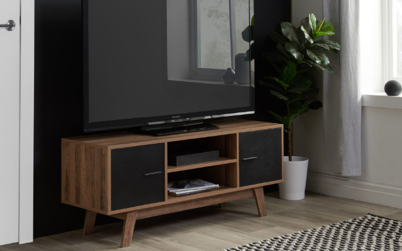 Shard TV Unit-Walnut