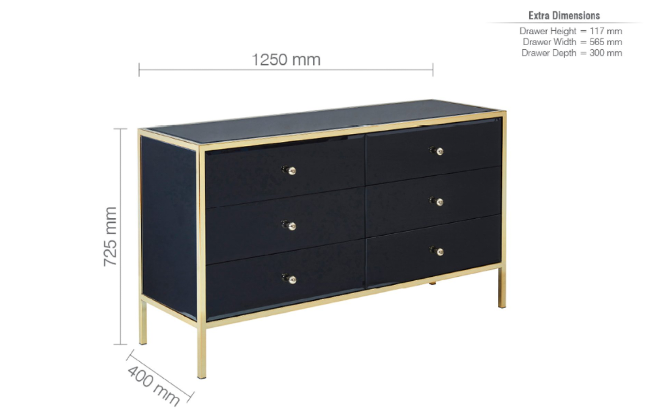 Fenwick 6 Drawer Chest
