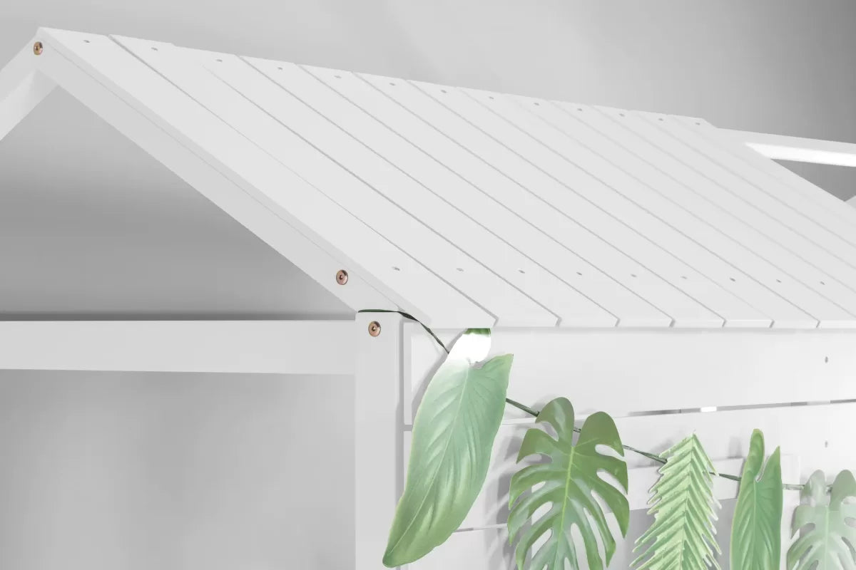 Adventure White Bunk Bed + 2 Single Air Mattresses