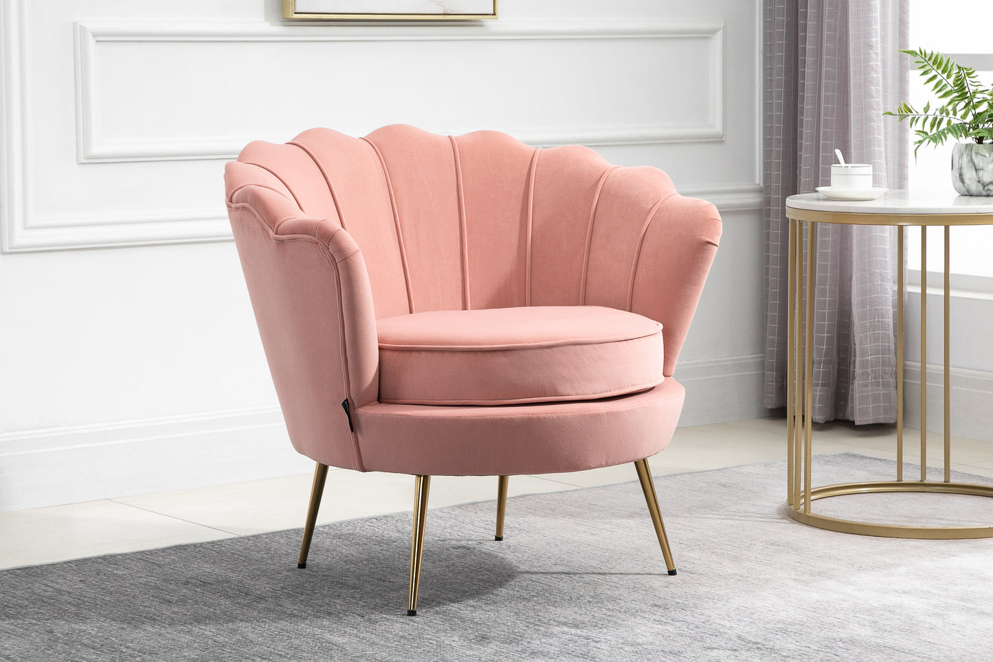 Altarnun Pink  Accent Chair ( Pack of two)