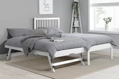 Buxton Guest Bed White + 2 Single Air Mattresses