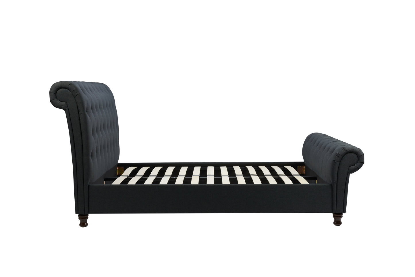 Castello Charcoal Super King Bed