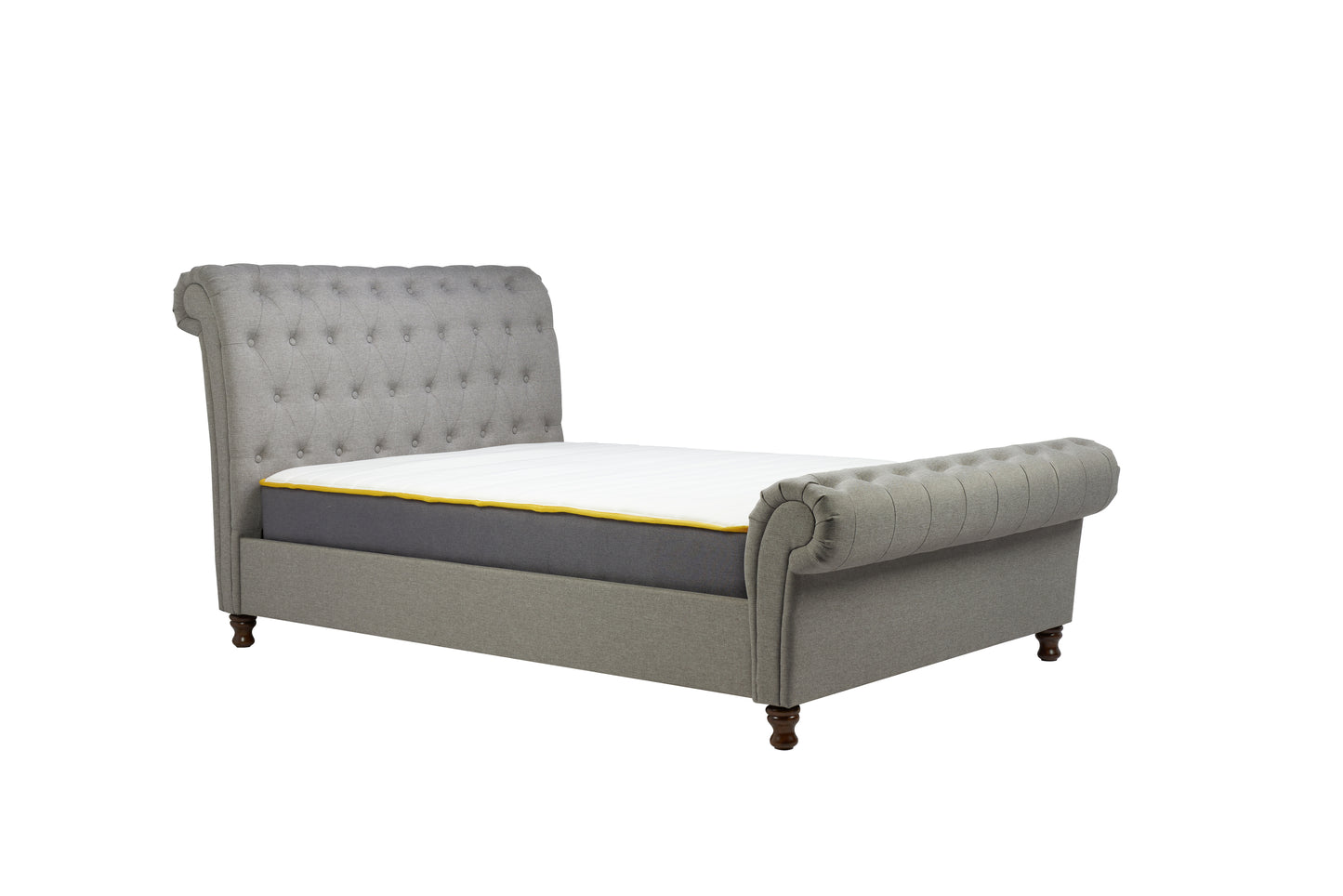 Castello Grey Super King Bed