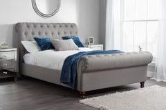 Castello Grey King Bed