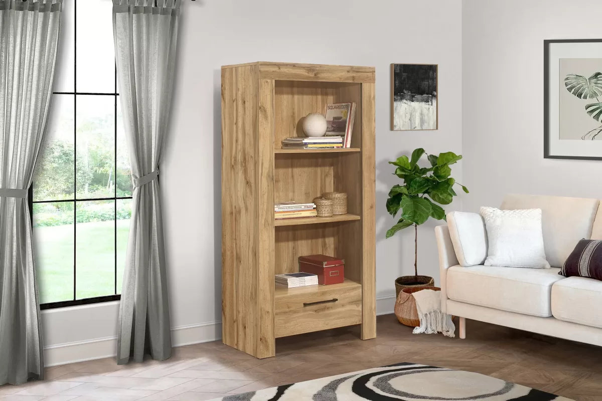 Compton Oak Bookcase