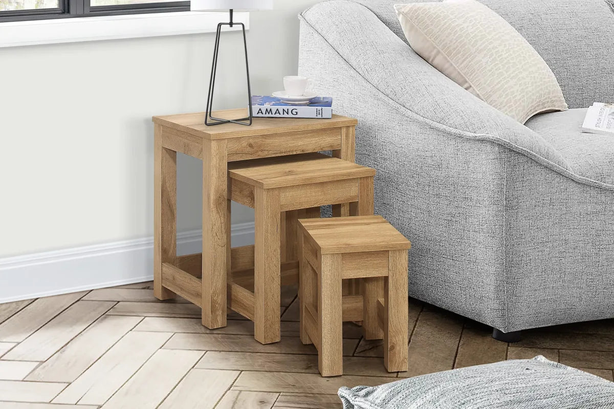 Compton Oak Nest of Tables