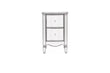 Elysee Mirrored 2 Drawer Bedside