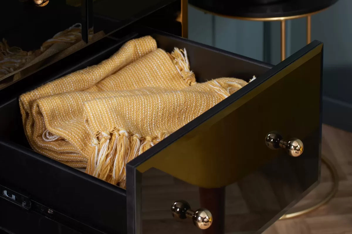 Fenwick Black & Gold Merchant Chest