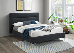 Finn Charcoal Double Bed