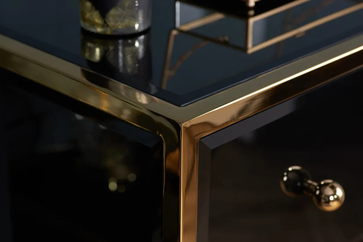 Fenwick Black & Gold Merchant Chest