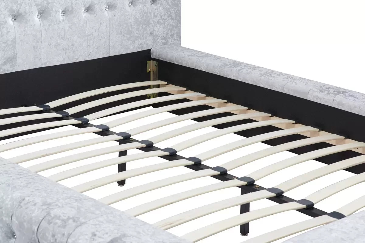 Grande Steel Crush Double Beds