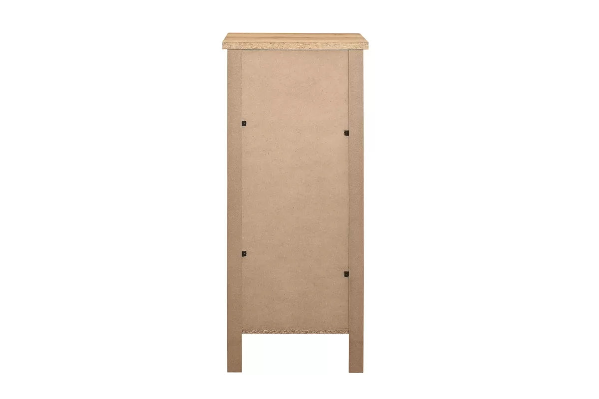 Hampstead Oak 5 Drawer Tall Chest