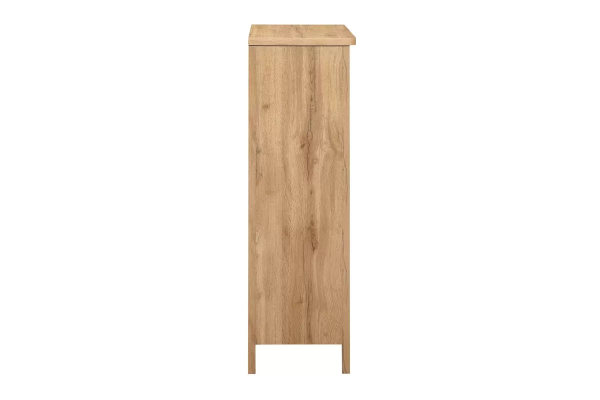 Hampstead Oak 5 Drawer Tall Chest