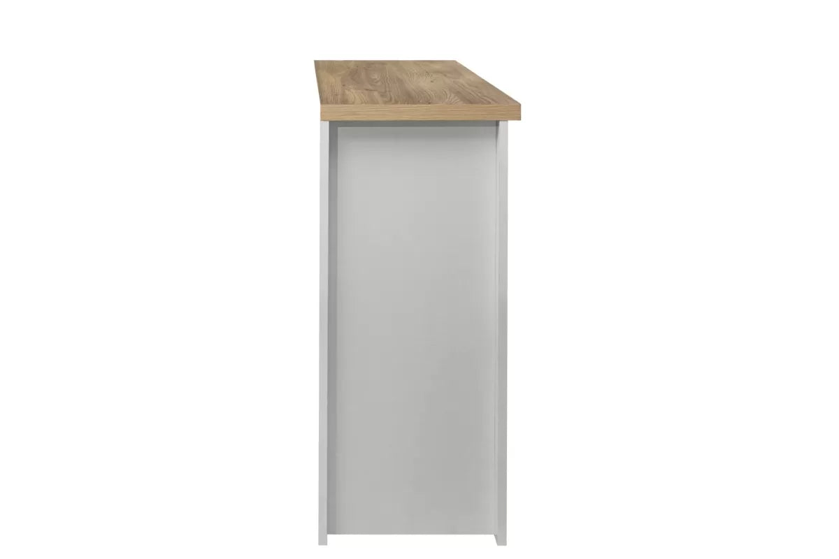 Highgate Grey & Oak 3 Door 2 Drawer Sideboard