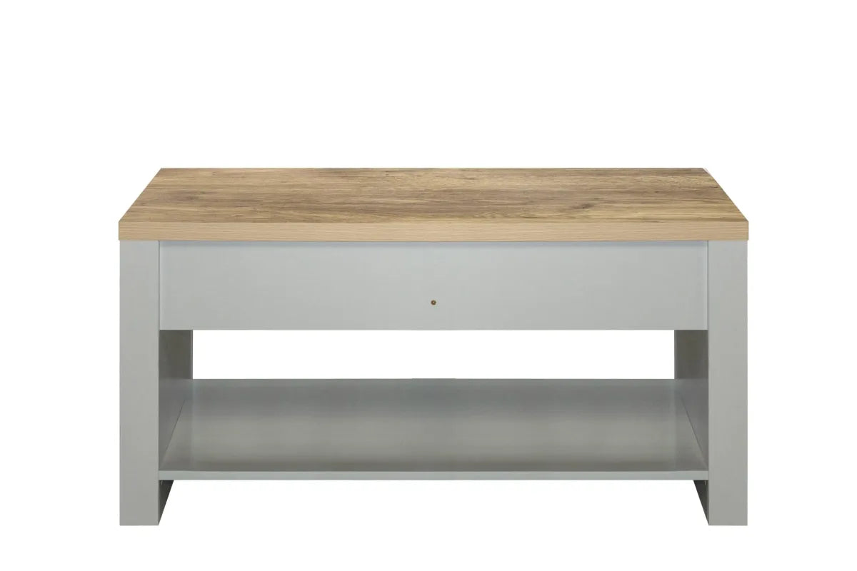 Highgate Grey & Oak 2 Drawer Coffee Table